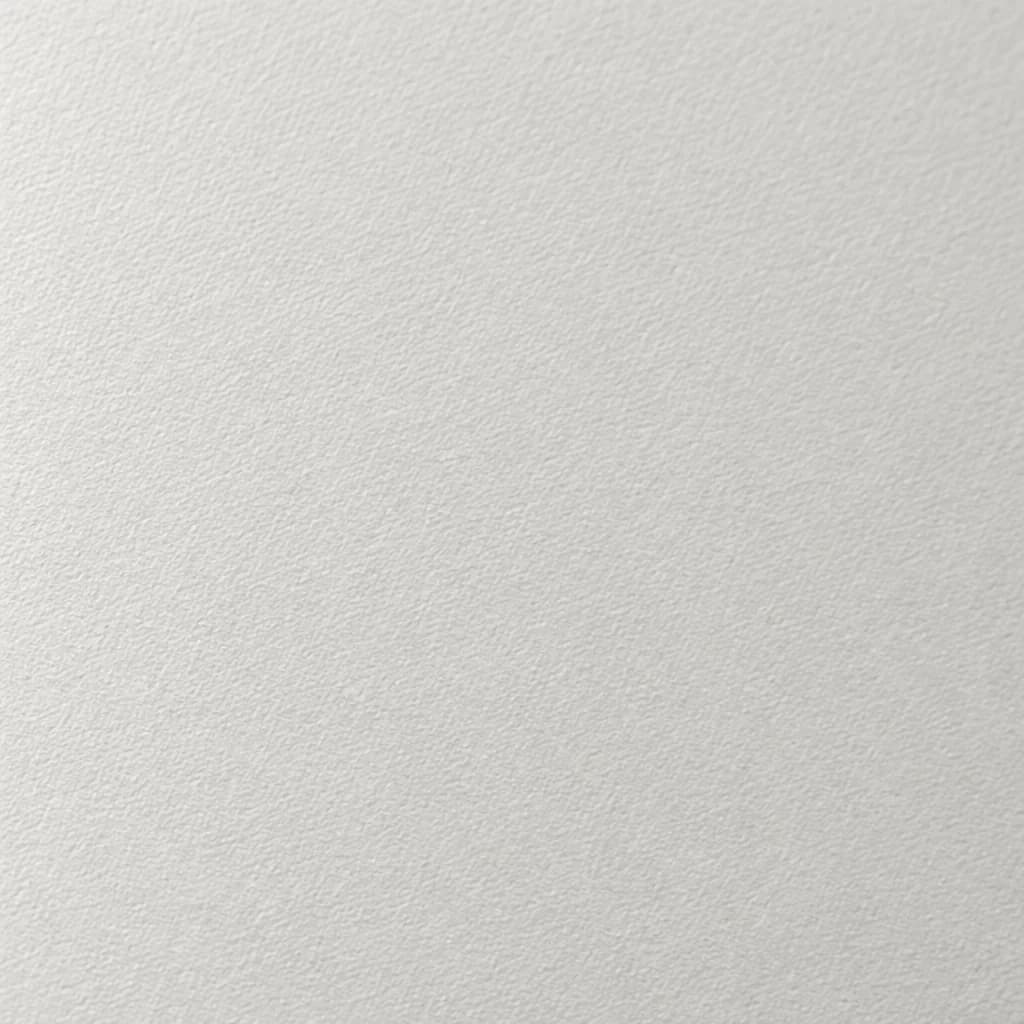 Close-up of smooth white matte label film with a fine texture