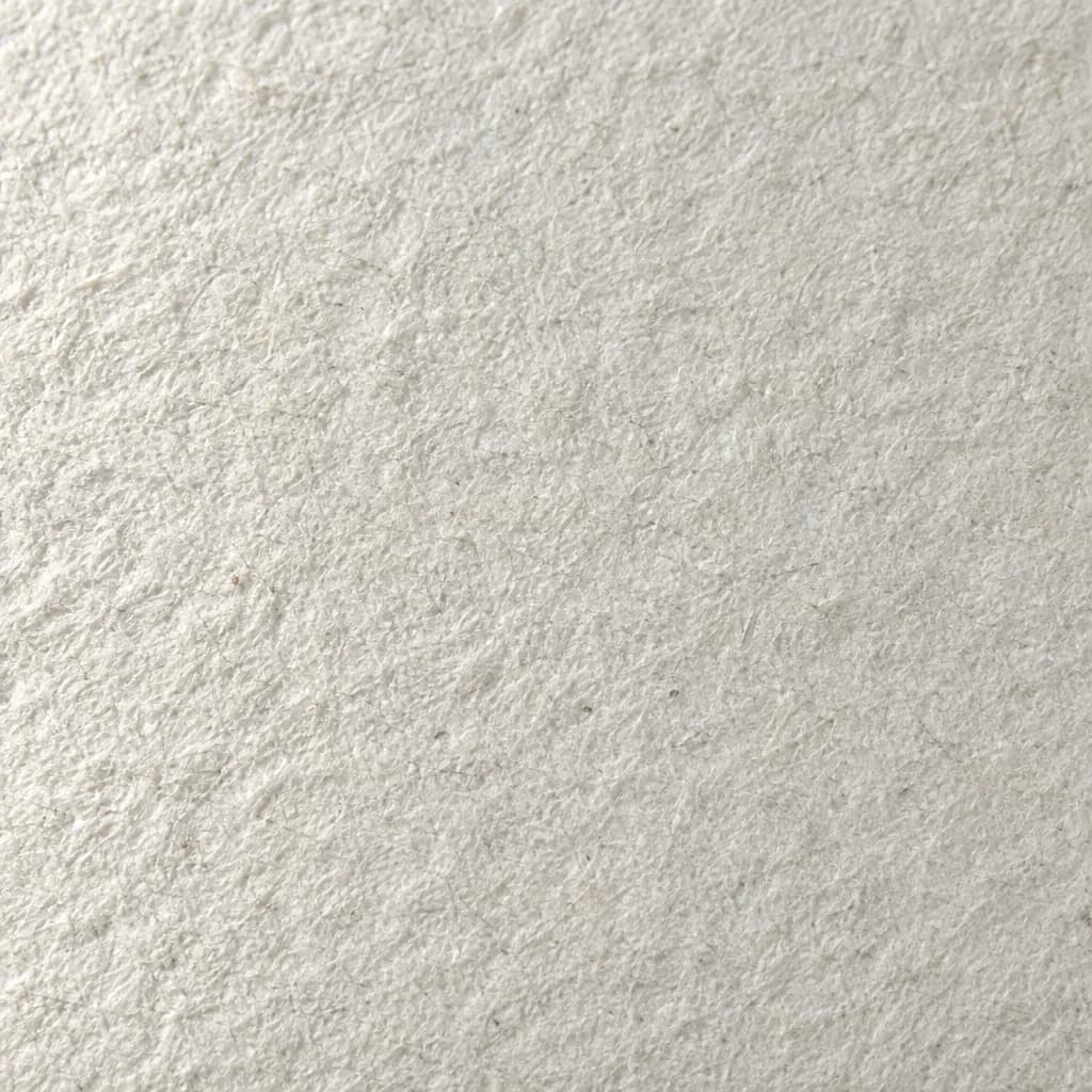 Close-up of white label paper with a soft fibrous texture